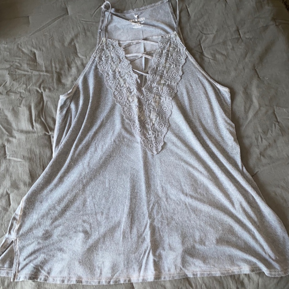 Gray Tank Top